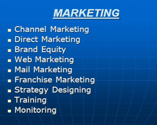 The Marketing